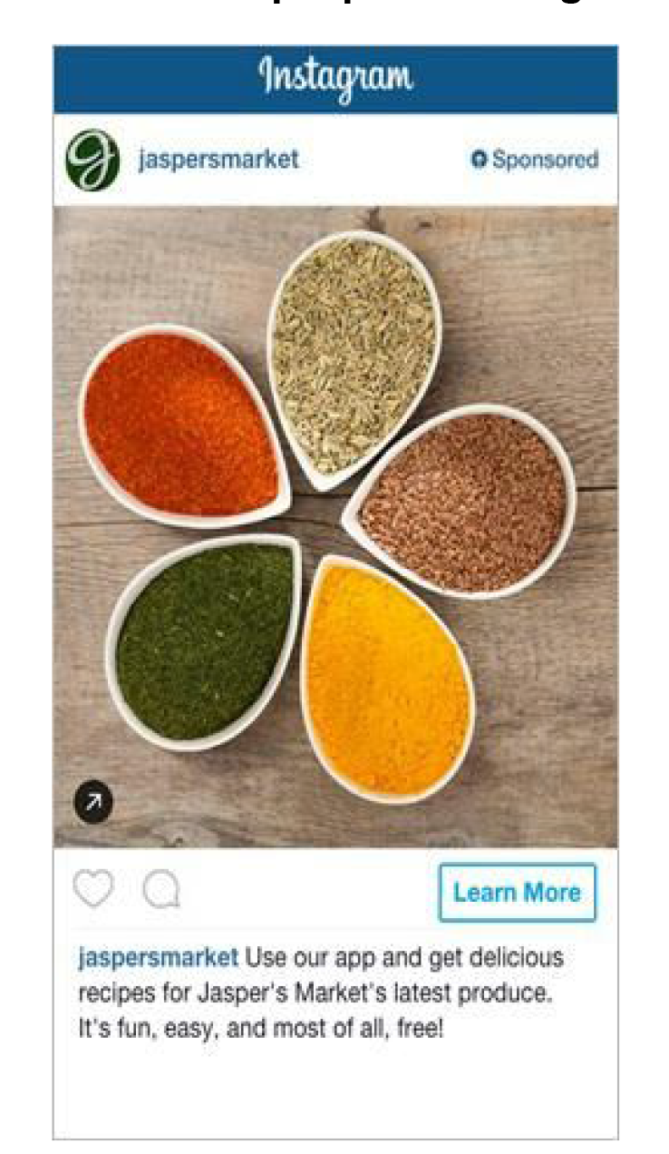 Instagram Annoncering